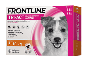 Frontline Tri Act 6 Pipette 5 10 Kg