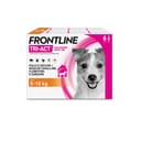 Frontline Tri-Act x6 Pipette, Antiparassitario Per Cani e Cuccioli (Taglia S 5-10Kg) Contro Pulci, Zecche, Zanzare, Pappataci e Leishmaniosi