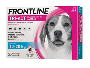 Frontline Tri Act 3 Pipette 10 20 Kg