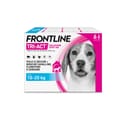 Frontline Tri-Act x6 Pipette, Antiparassitario Per Cani e Cuccioli (Taglia M 10-20Kg) Contro Pulci, Zecche, Zanzare, Pappataci e Leishmaniosi