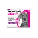 Frontline Tri-Act x3 Pipette, Antiparassitario Per Cani e Cuccioli (Taglia L 20-40Kg) Contro Pulci, Zecche, Zanzare, Pappataci e Leishmaniosi