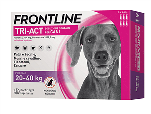 Frontline Tri Act 6 Pipette 20 40 Kg