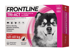 Frontline Tri Act 6 Pipette 40 60 Kg