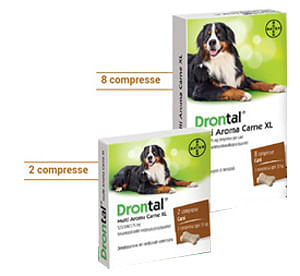 Drontal Multi Ar Carne Xl 8 Compresse