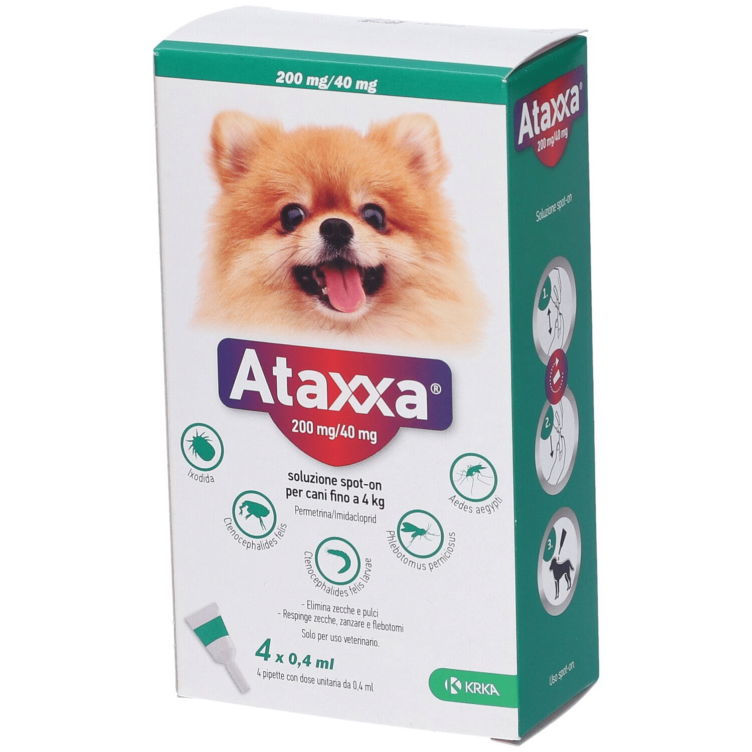 Ataxxa Spot On 4 Pipette 0 4 Kg