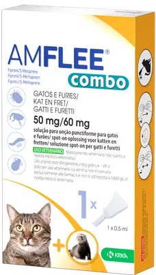 AMFLEE COMBO 1 pipetta gatti/furetti AMFLEE COMBO 1 pipetta gatti/furetti