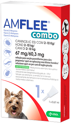 AMFLEE COMBO 1 pipetta 2-10 kg cani