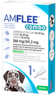 AMFLEE COMBO 3 pipette 20-40 kg cani
