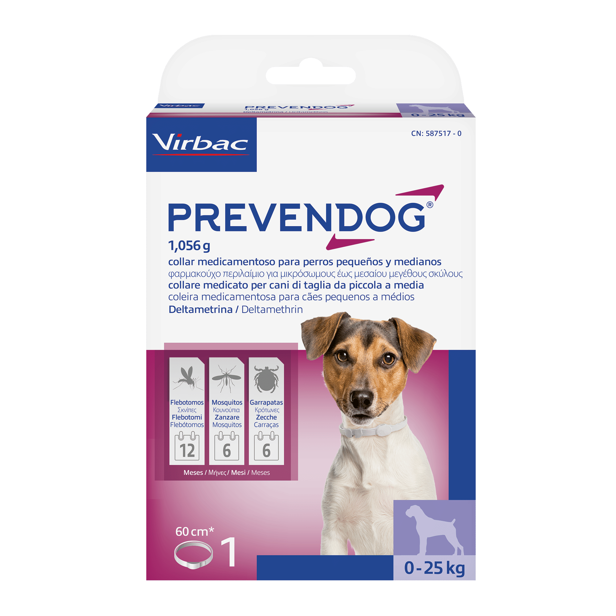 PREVENDOG collare cani piccola-media taglia