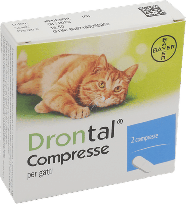 DRONTAL 2 compresse gatto