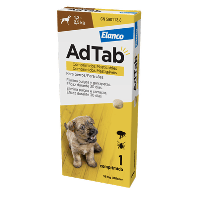 ADTAB 3 compresse 56 mg cani 1,3-2,5 kg