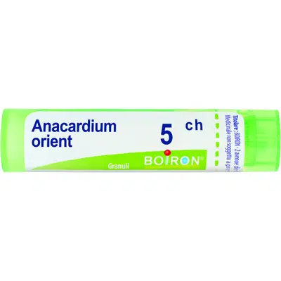 ANACARDIUM ORIENTALIS 5 CH GRANULI 4G ANACARDIUM ORIENTALIS 5 CH GRANULI 4G
