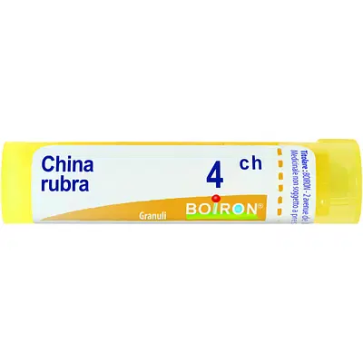 CHINA RUBRA 4 CH GRANULI 4G CHINA RUBRA 4 CH GRANULI 4G