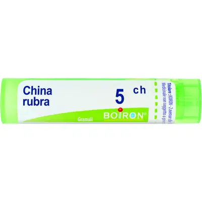 CHINA RUBRA 5 CH GRANULI 4G CHINA RUBRA 5 CH GRANULI 4G