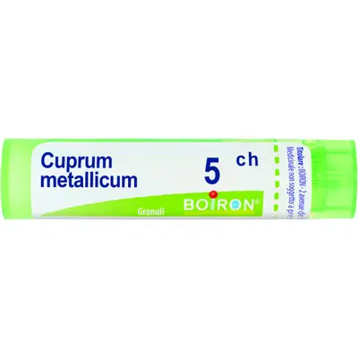 CUPRUM METALLICUM 5 CH GRANULI 4G CUPRUM METALLICUM 5 CH GRANULI 4G