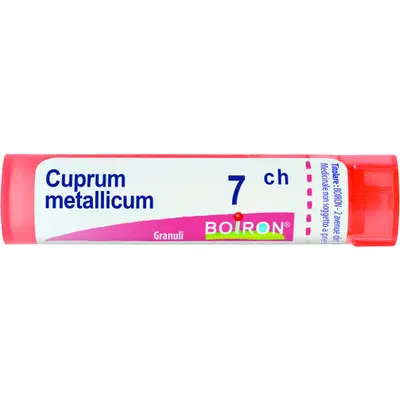 CUPRUM METALLICUM 7 CH GRANULI 4G CUPRUM METALLICUM 7 CH GRANULI 4G