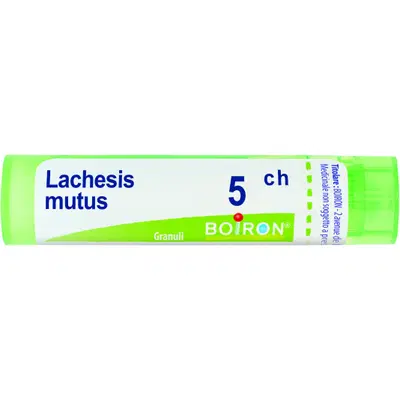 LACHESIS MUTUS 5 CH GRANULI 4G LACHESIS MUTUS 5 CH GRANULI 4G