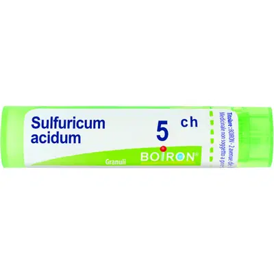 SULFURICUM AC 5CH GRANULI 4G SULFURICUM AC 5CH GRANULI 4G