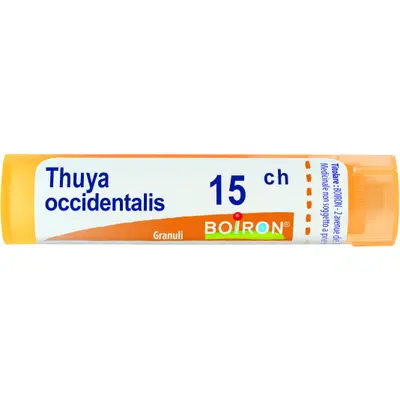 THUYA OCCIDENTALIS 15 CH GRANULI 4G THUYA OCCIDENTALIS 15 CH GRANULI 4G