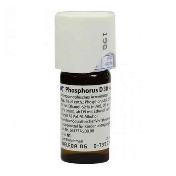 Weleda Phosphorus D6 20 Ml Diluizione In Gocce