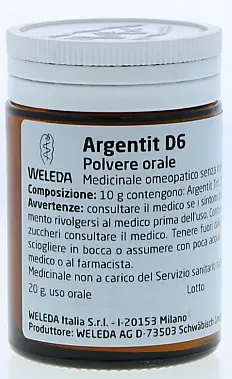 WELEDA ARGENTIT D6 TRITURATION 20 G WELEDA ARGENTIT D6 TRITURATION 20 G