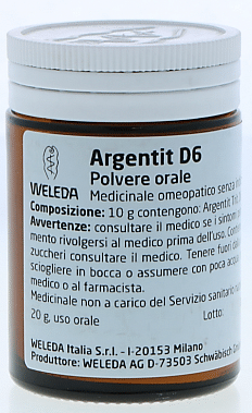 WELEDA ARGENTIT D6 TRITURATION 20 G