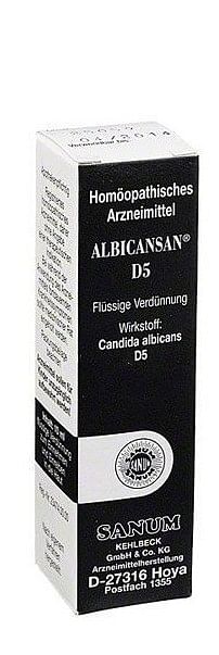 Sanum Albicansan D5 Gocce 10 Ml