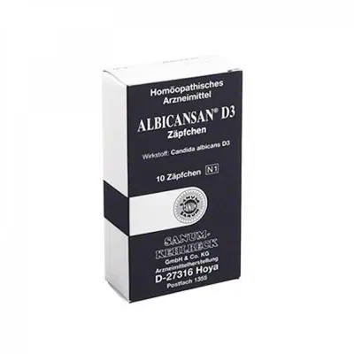 SANUM ALBICANSAN D3 10 SUPPOSTE SANUM ALBICANSAN D3 10 SUPPOSTE