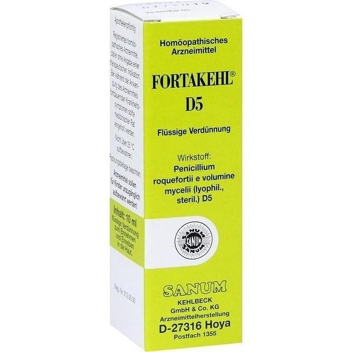 Sanum Fortakehl D5 Gocce 10 Ml