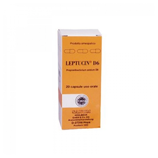 Leptucin D6 20 Capsule Sanum