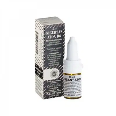 NIGERSAN ATOX D6 10 ML GOCCE SANUM NIGERSAN ATOX D6 10 ML GOCCE SANUM