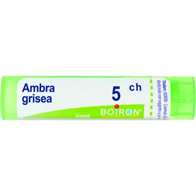 AMBRA GRISEA 5CH GRANULI 4G AMBRA GRISEA 5CH GRANULI 4G