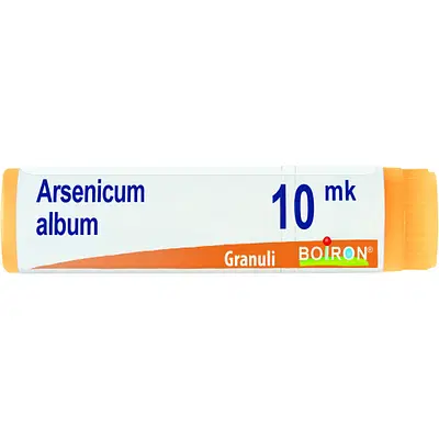 ARSENICUM ALBUM XMK GLOBULI 1G ARSENICUM ALBUM XMK GLOBULI 1G
