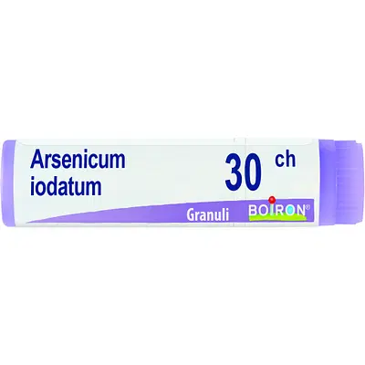 ARSENICUM IODATUM 30CH GLOBULI 1G ARSENICUM IODATUM 30CH GLOBULI 1G