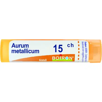 AURUM METALLICUM 15 CH GRANULI 4G AURUM METALLICUM 15 CH GRANULI 4G