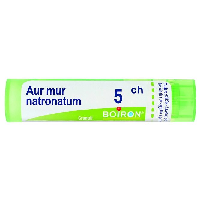 Aurum Muriaticum Natr 5 Ch Granuli