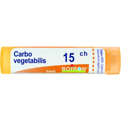 CARBO VEGETABILIS 15 CH GRANULI 4G CARBO VEGETABILIS 15 CH GRANULI 4G