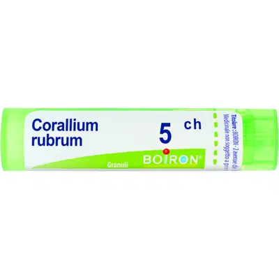 CORALLIUM RUBRUM 5CH GRANULI 4G CORALLIUM RUBRUM 5CH GRANULI 4G