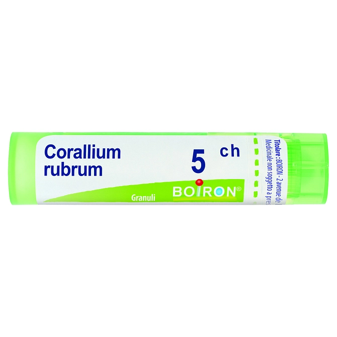 Corallium Rubrum 5 Ch Granuli