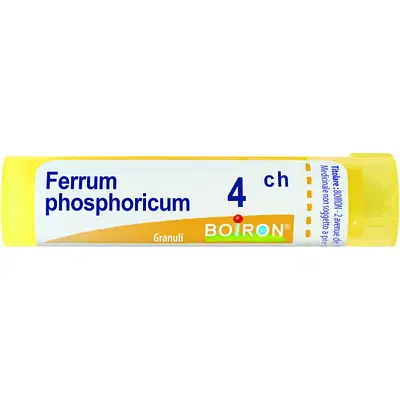 FERRUM PHOSPHORICUM 4 CH GRANULI 4G FERRUM PHOSPHORICUM 4 CH GRANULI 4G