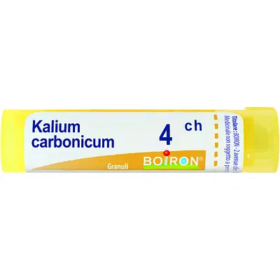 KALIUM CARBONICUM 4 CH GRANULI 4G KALIUM CARBONICUM 4 CH GRANULI 4G