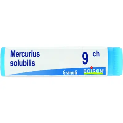 MERCURIUS SOLUB 9CH GLOBULI 1G MERCURIUS SOLUB 9CH GLOBULI 1G
