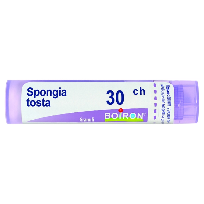 Spongia Tosta 30 Ch Granuli