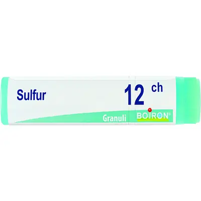 SULFUR 12CH GLOBULI 1G SULFUR 12CH GLOBULI 1G