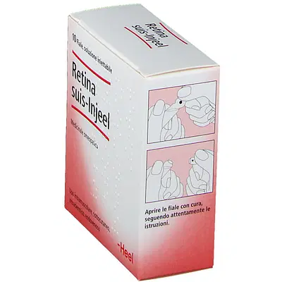 RETINA SUIS INJEEL 10 FIALE 1,1 ML HEEL RETINA SUIS INJEEL 10 FIALE 1,1 ML HEEL