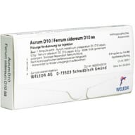 WELEDA AURUM D10 FERRUM SIDEREUM D10 8 FIALE DA 1 ML L'UNA
