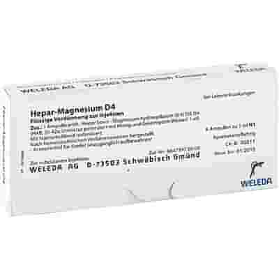 WELEDA HEPAR MAGNESIUM D4 8 FIALE DA 1 ML L'UNA