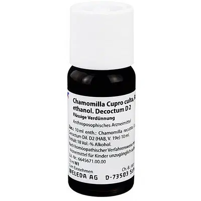 WELEDA CHAMOMILLA CUPRO CULTA D2 1% 50 ML WELEDA CHAMOMILLA CUPRO CULTA D2 1% 50 ML