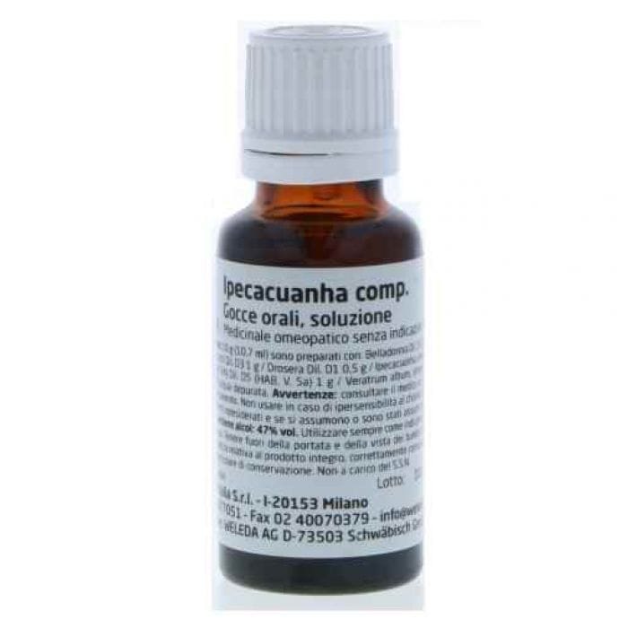 Weleda Ipecacuana Composta 20 Ml Diluizione In Gocce