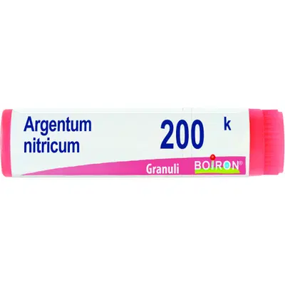 ARGENTUM NITRICUM 200K GLOBULI 1G ARGENTUM NITRICUM 200K GLOBULI 1G